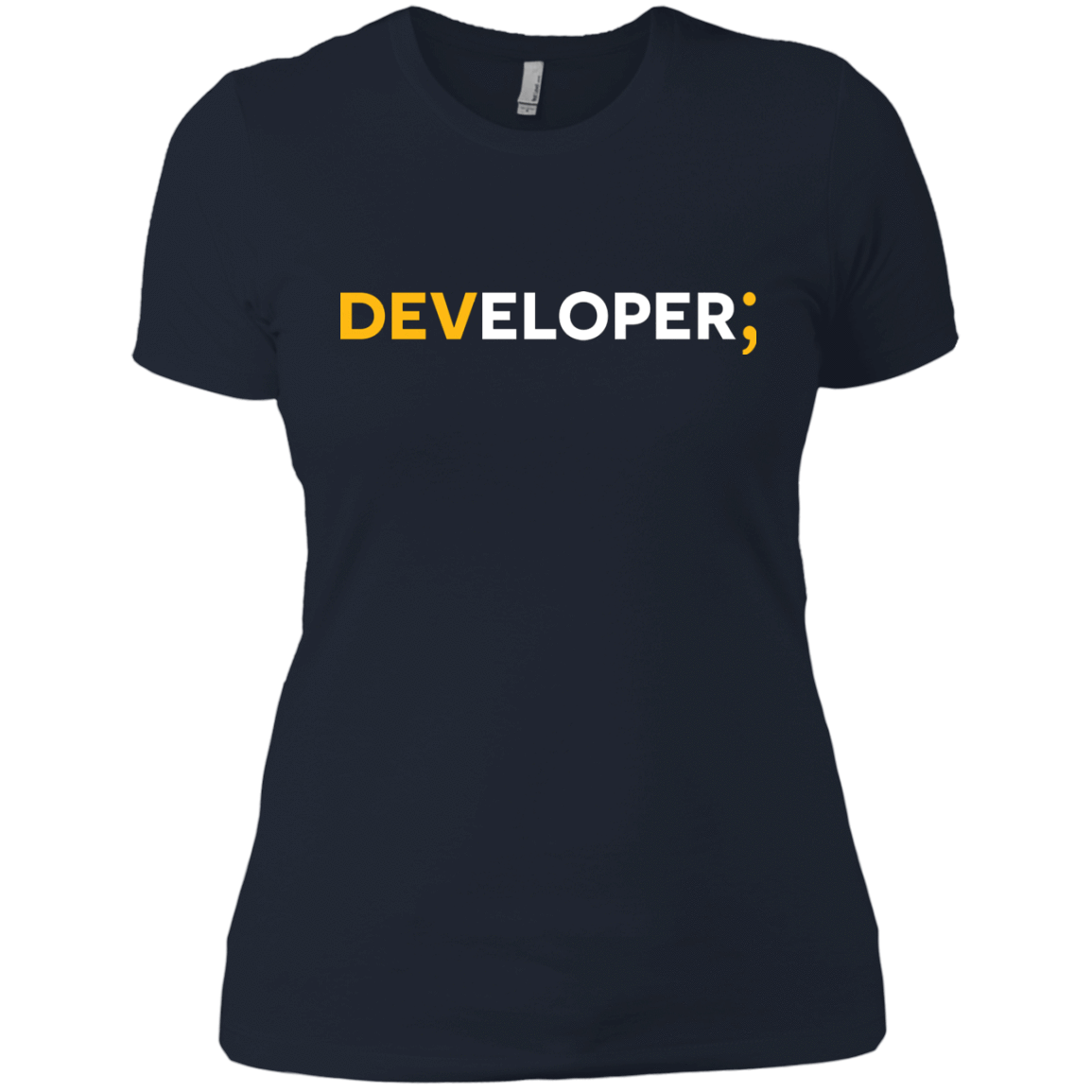 T-Shirts Midnight Navy / X-Small Developer Women's Premium T-Shirt