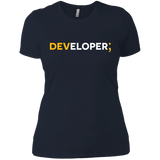 T-Shirts Midnight Navy / X-Small Developer Women's Premium T-Shirt