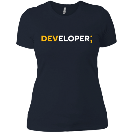 T-Shirts Midnight Navy / X-Small Developer Women's Premium T-Shirt