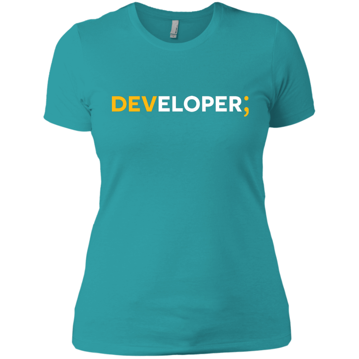 T-Shirts Tahiti Blue / X-Small Developer Women's Premium T-Shirt