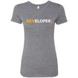 T-Shirts Premium Heather / Small Developer Women's Triblend T-Shirt
