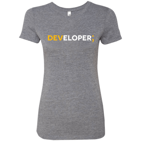 T-Shirts Premium Heather / Small Developer Women's Triblend T-Shirt