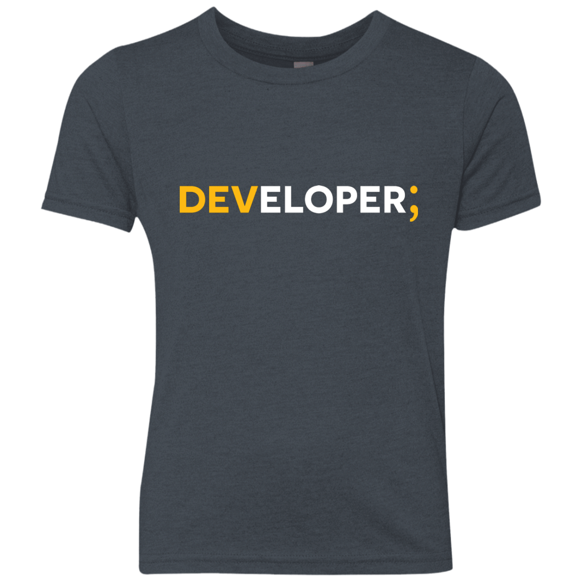 T-Shirts Vintage Navy / YXS Developer Youth Triblend T-Shirt