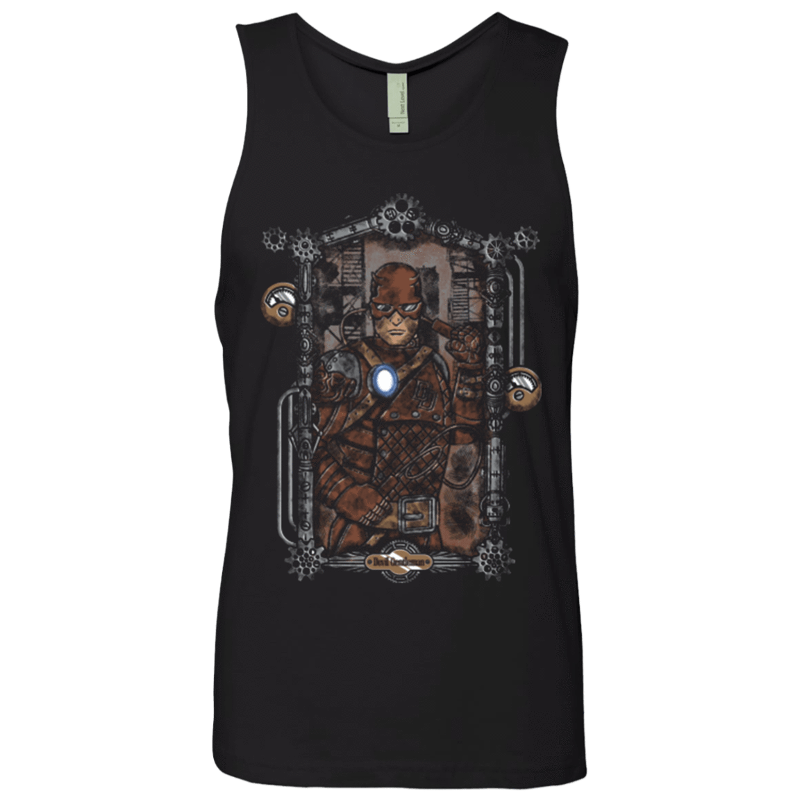 T-Shirts Black / Small Devil Gentleman Men's Premium Tank Top
