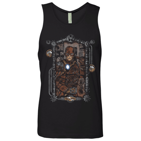 T-Shirts Black / Small Devil Gentleman Men's Premium Tank Top