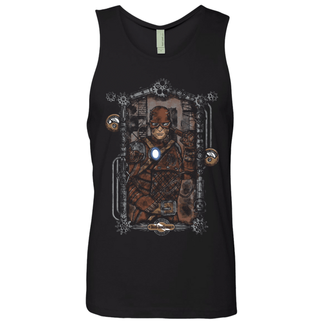 T-Shirts Black / Small Devil Gentleman Men's Premium Tank Top
