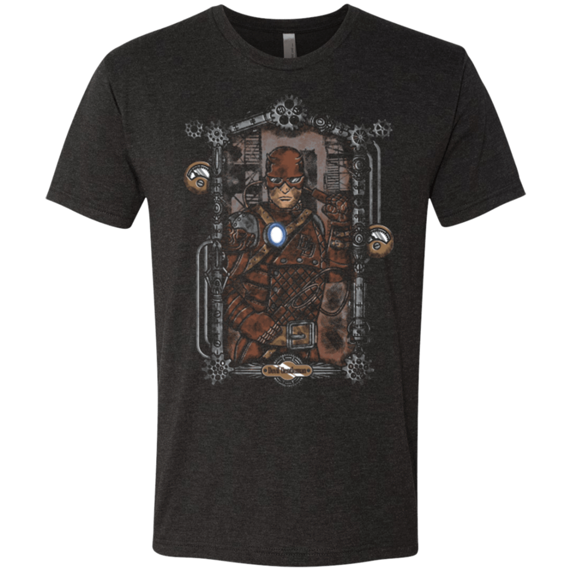 T-Shirts Vintage Black / Small Devil Gentleman Men's Triblend T-Shirt