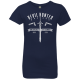 T-Shirts Midnight Navy / YXS Devil hunter Girls Premium T-Shirt
