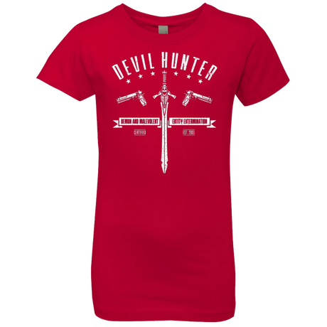 T-Shirts Red / YXS Devil hunter Girls Premium T-Shirt