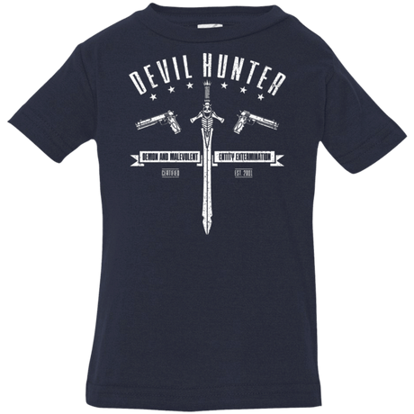 T-Shirts Navy / 6 Months Devil hunter Infant Premium T-Shirt