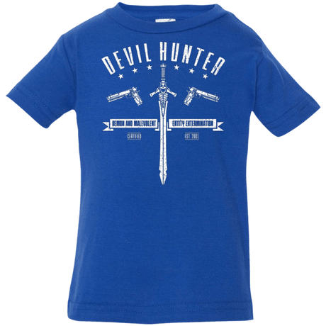 T-Shirts Royal / 6 Months Devil hunter Infant Premium T-Shirt