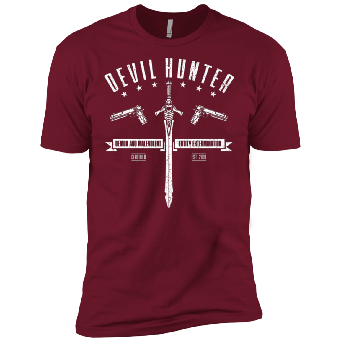 T-Shirts Cardinal / X-Small Devil hunter Men's Premium T-Shirt