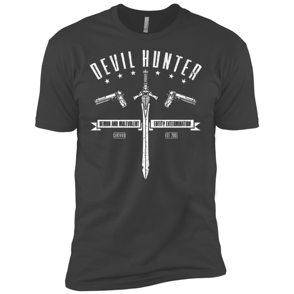 T-Shirts Heavy Metal / X-Small Devil hunter Men's Premium T-Shirt