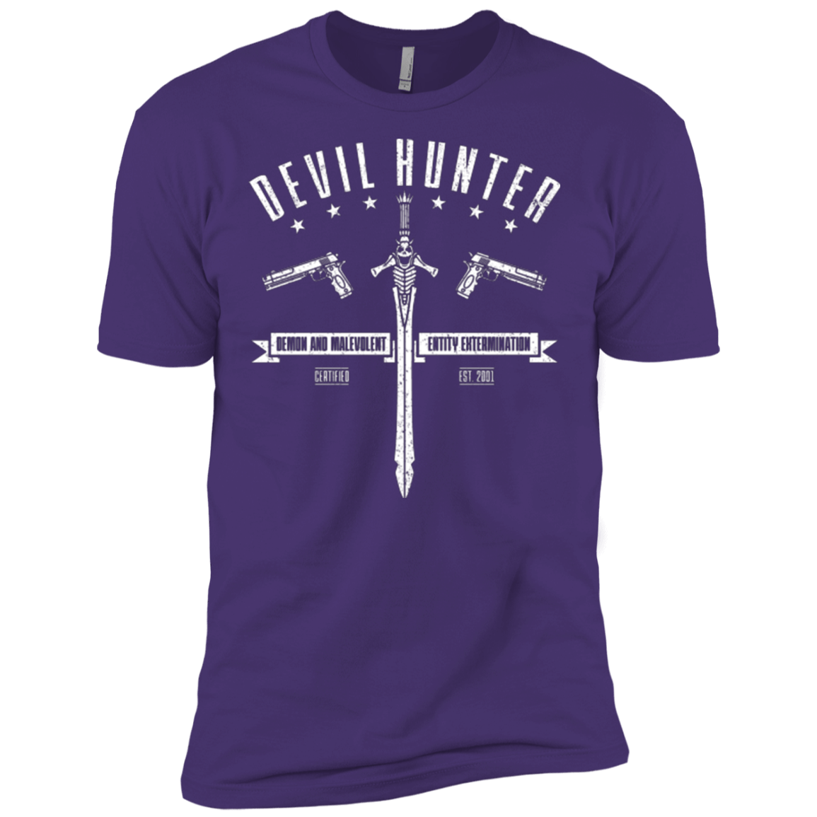 T-Shirts Purple / X-Small Devil hunter Men's Premium T-Shirt