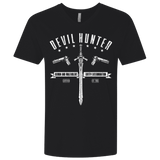 T-Shirts Black / X-Small Devil hunter Men's Premium V-Neck