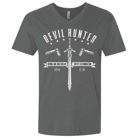 T-Shirts Heavy Metal / X-Small Devil hunter Men's Premium V-Neck