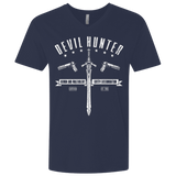 T-Shirts Midnight Navy / X-Small Devil hunter Men's Premium V-Neck
