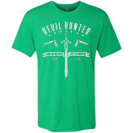 T-Shirts Envy / Small Devil hunter Men's Triblend T-Shirt