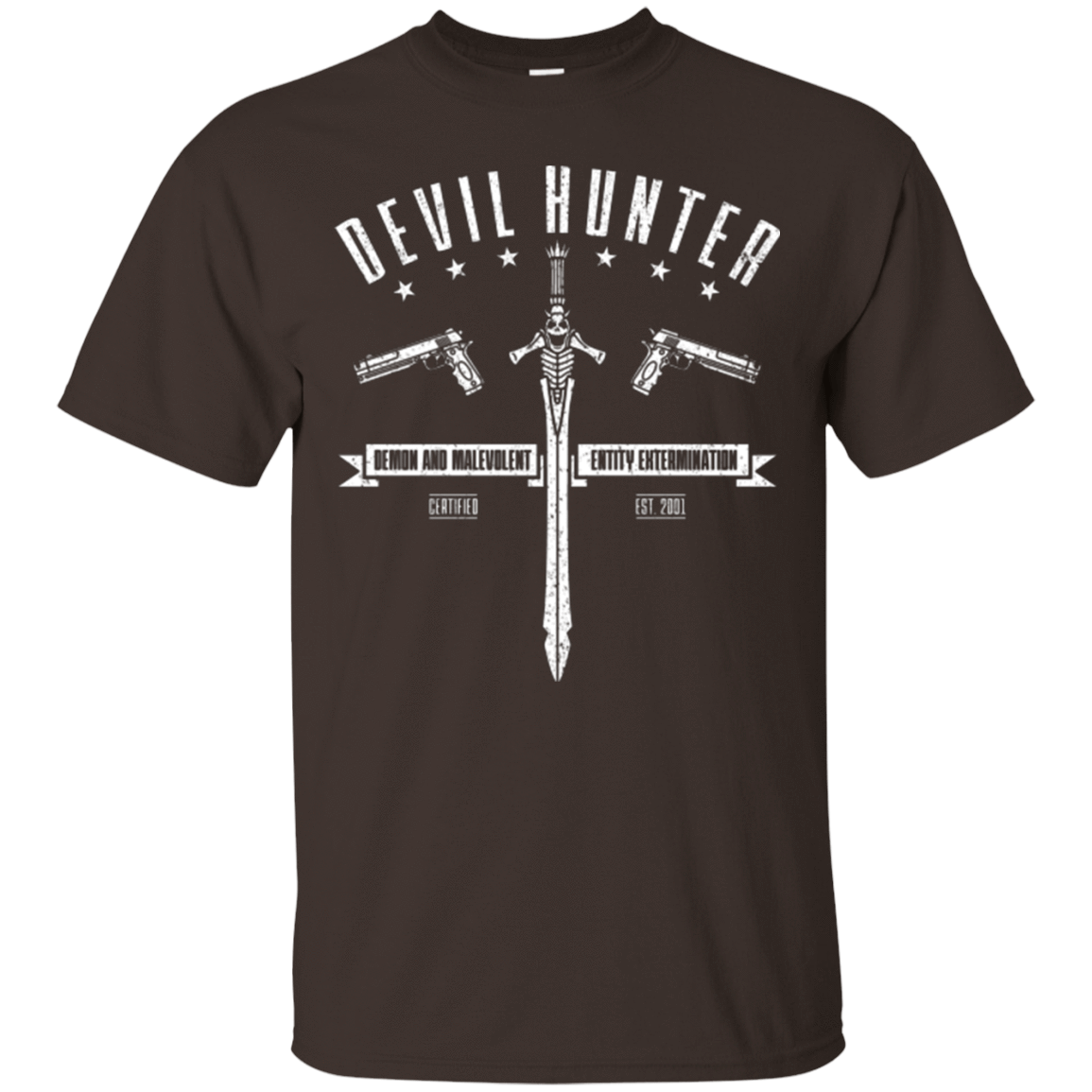 T-Shirts Dark Chocolate / Small Devil hunter T-Shirt
