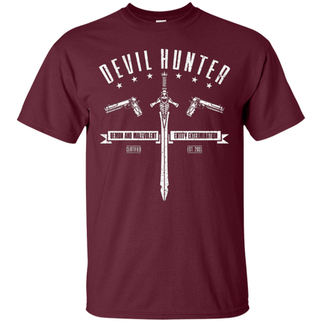 T-Shirts Maroon / Small Devil hunter T-Shirt