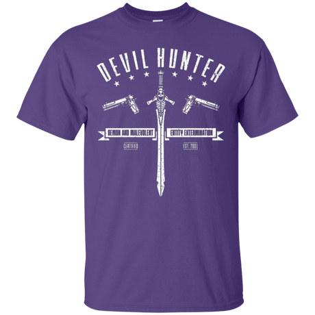 T-Shirts Purple / Small Devil hunter T-Shirt