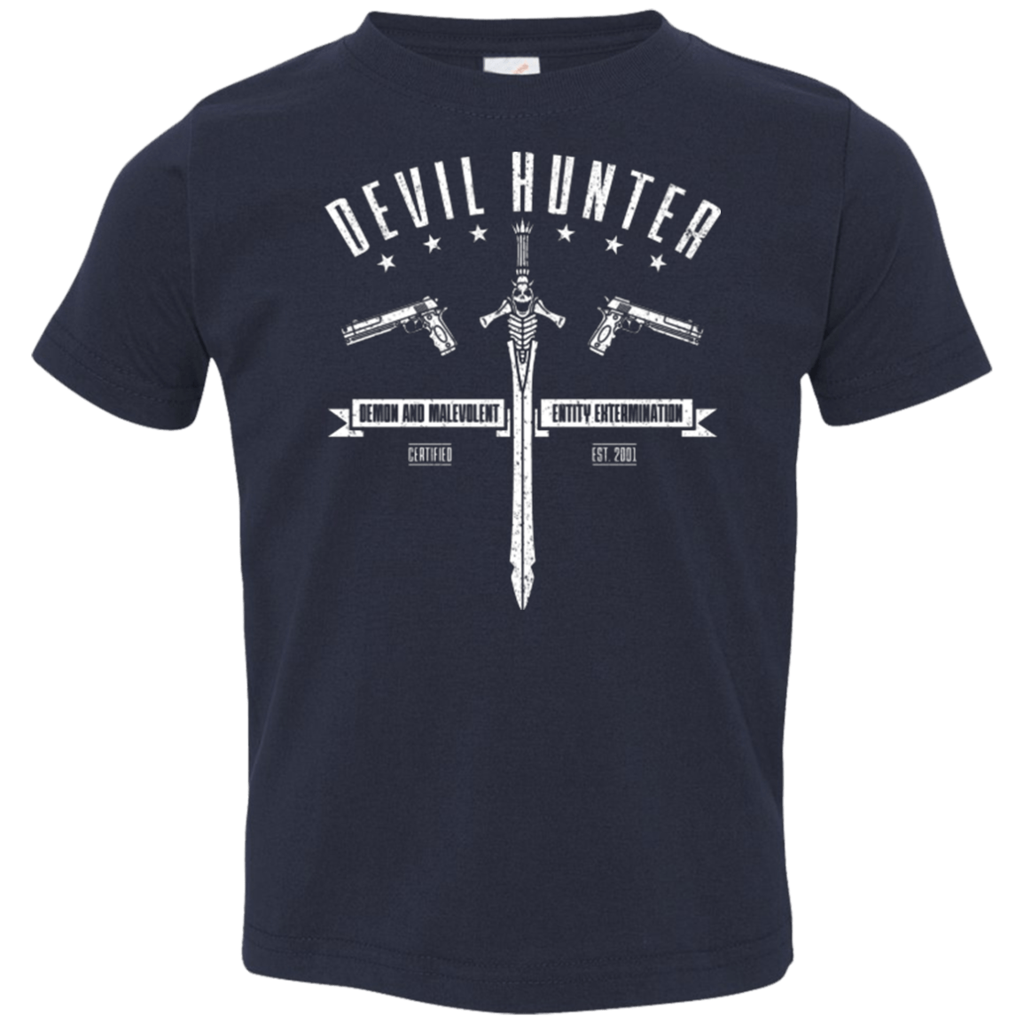 T-Shirts Navy / 2T Devil hunter Toddler Premium T-Shirt