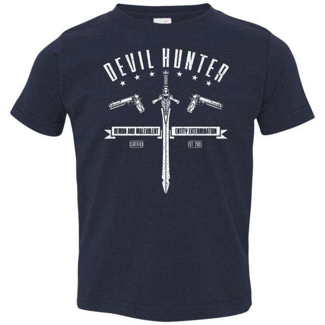 T-Shirts Navy / 2T Devil hunter Toddler Premium T-Shirt