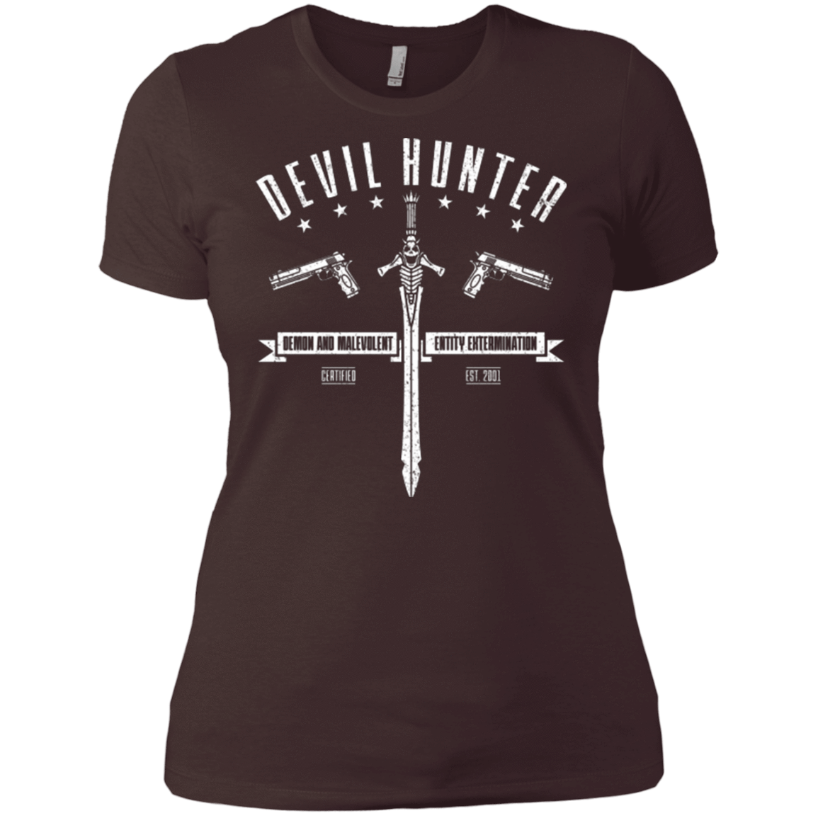 T-Shirts Dark Chocolate / X-Small Devil hunter Women's Premium T-Shirt