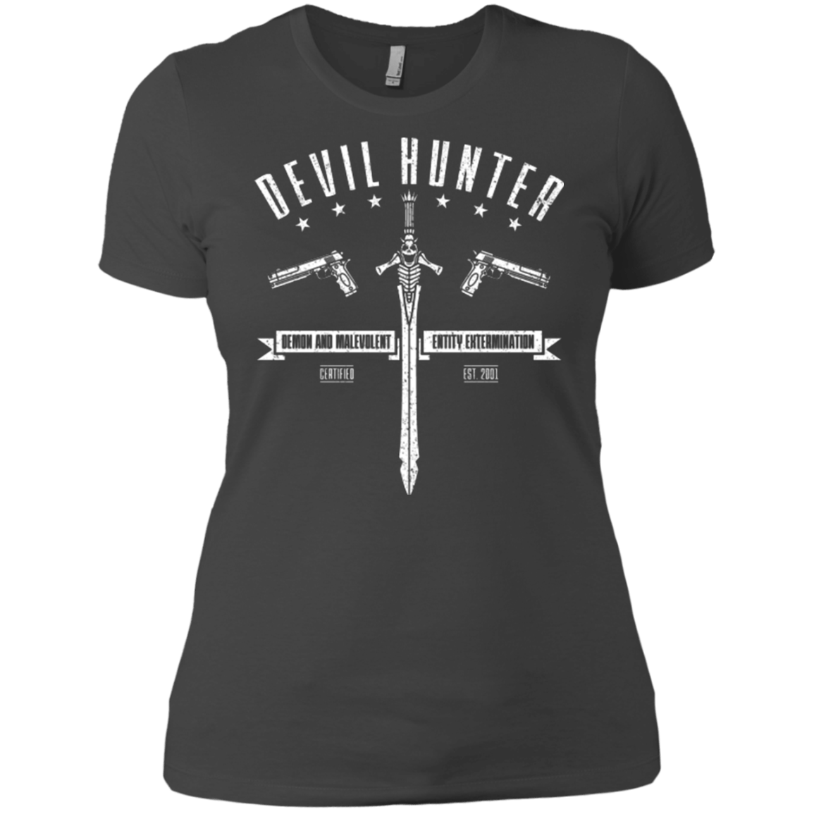 T-Shirts Heavy Metal / X-Small Devil hunter Women's Premium T-Shirt