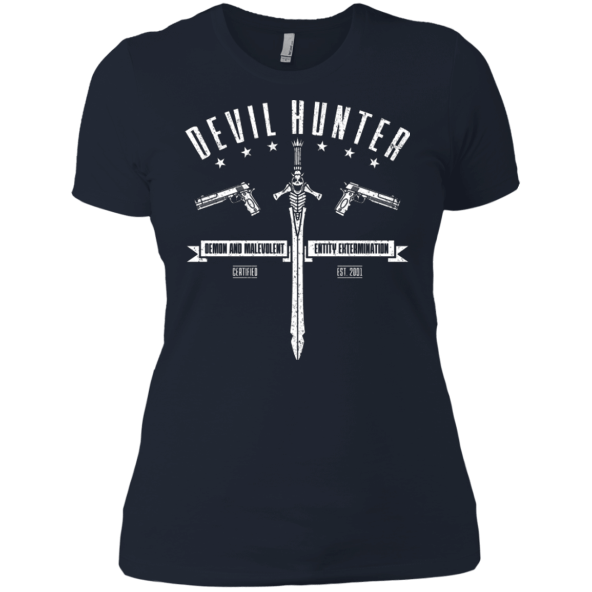 T-Shirts Midnight Navy / X-Small Devil hunter Women's Premium T-Shirt