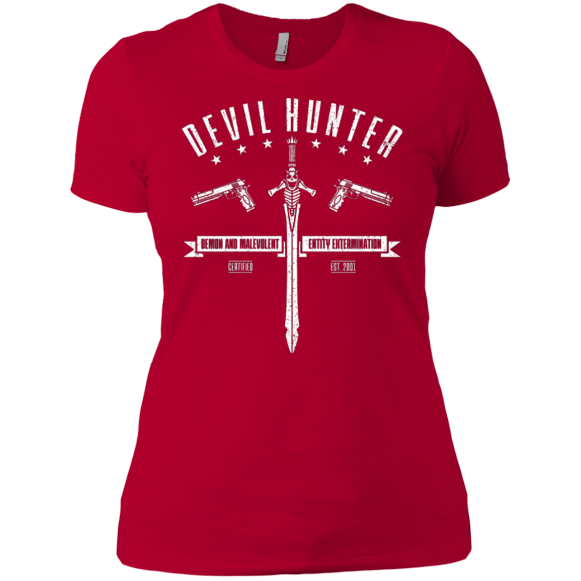 T-Shirts Red / X-Small Devil hunter Women's Premium T-Shirt