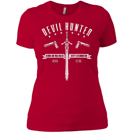 T-Shirts Red / X-Small Devil hunter Women's Premium T-Shirt