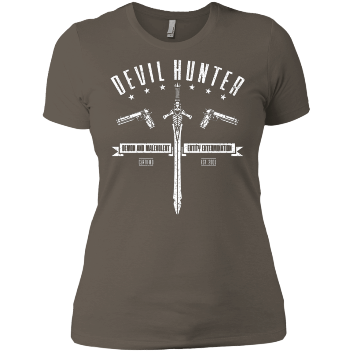 T-Shirts Warm Grey / X-Small Devil hunter Women's Premium T-Shirt