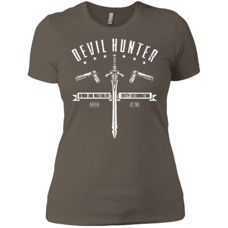 T-Shirts Warm Grey / X-Small Devil hunter Women's Premium T-Shirt