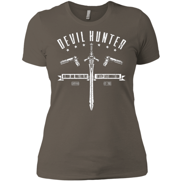 T-Shirts Warm Grey / X-Small Devil hunter Women's Premium T-Shirt