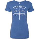 T-Shirts Vintage Royal / Small Devil hunter Women's Triblend T-Shirt