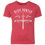 T-Shirts Vintage Red / YXS Devil hunter Youth Triblend T-Shirt