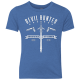T-Shirts Vintage Royal / YXS Devil hunter Youth Triblend T-Shirt