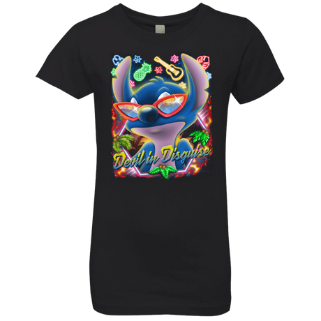 T-Shirts Black / YXS Devil in Disguise Girls Premium T-Shirt