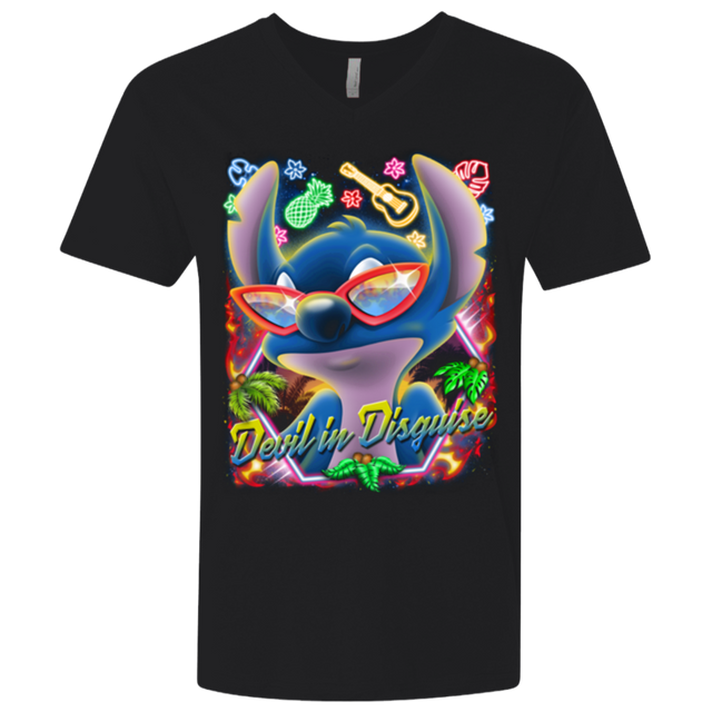 T-Shirts Black / X-Small Devil in Disguise Men's Premium V-Neck