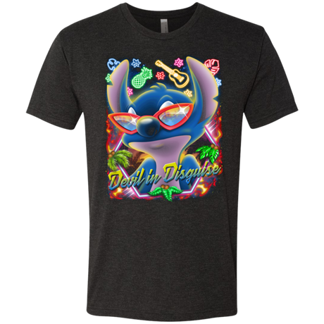 T-Shirts Vintage Black / S Devil in Disguise Men's Triblend T-Shirt