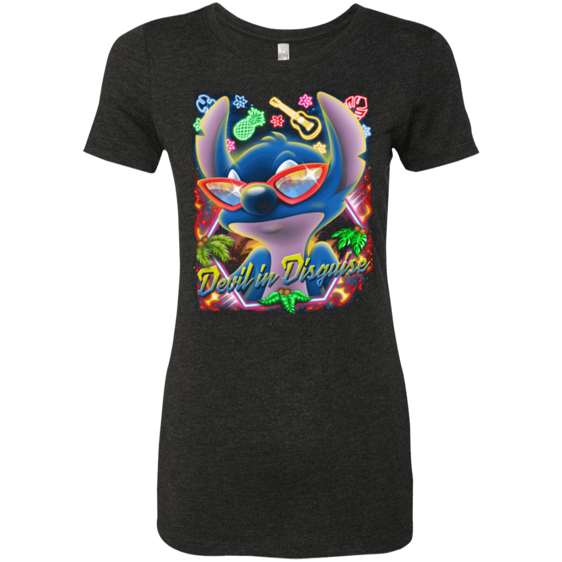 T-Shirts Vintage Black / S Devil in Disguise Women's Triblend T-Shirt