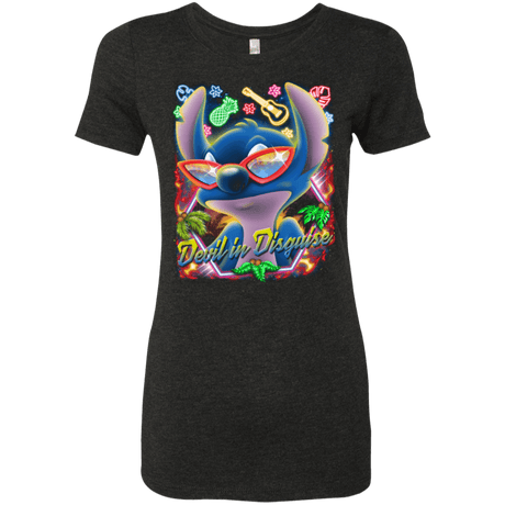 T-Shirts Vintage Black / S Devil in Disguise Women's Triblend T-Shirt