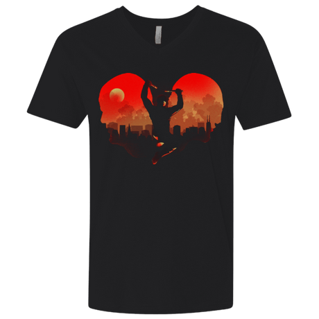 T-Shirts Black / X-Small Devilin Kitchen Men's Premium V-Neck