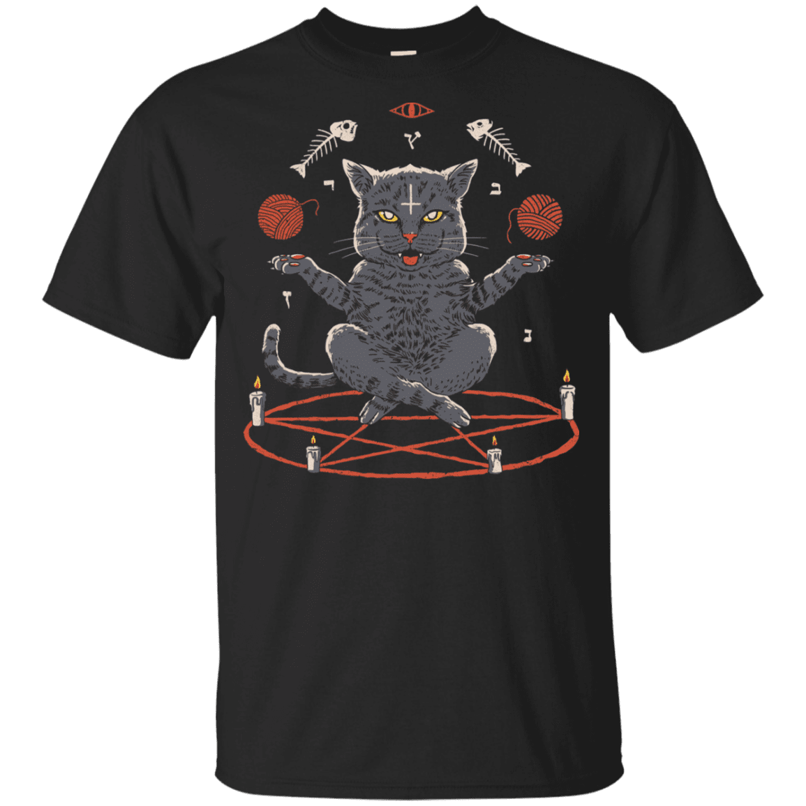 T-Shirts Black / YXS Devious Cat Youth T-Shirt