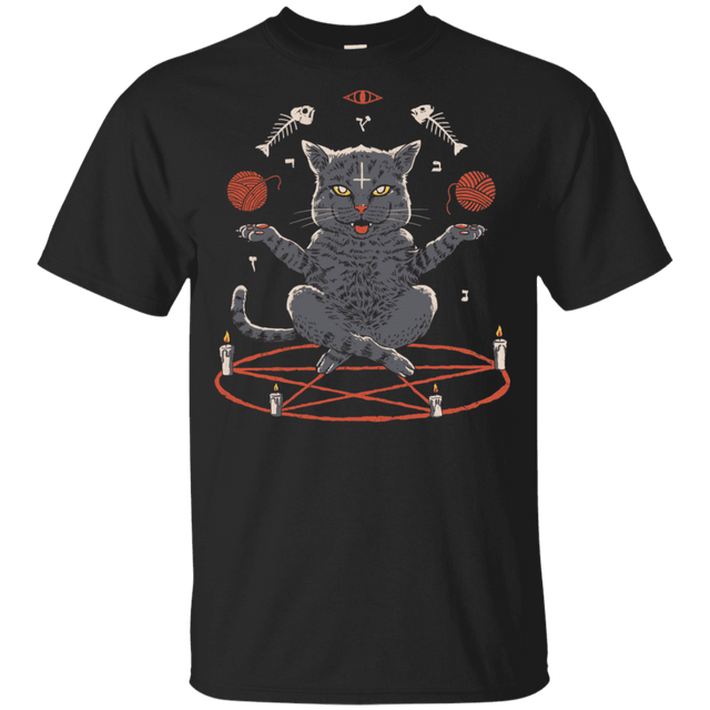 T-Shirts Black / YXS Devious Cat Youth T-Shirt