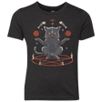 T-Shirts Vintage Black / YXS Devious Cat Youth Triblend T-Shirt
