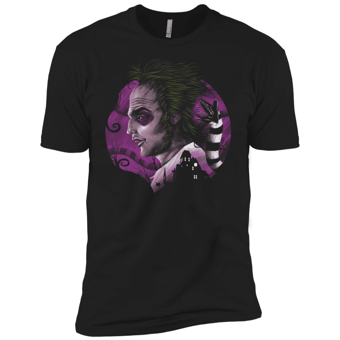 T-Shirts Black / X-Small Devious Ghost Men's Premium T-Shirt