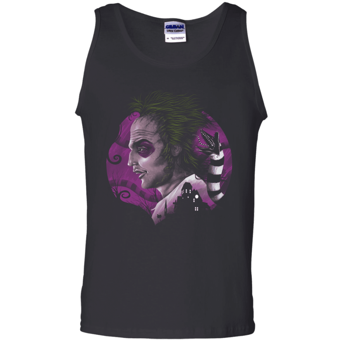 T-Shirts Black / S Devious Ghost Men's Tank Top