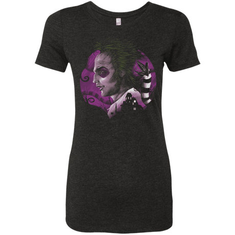 T-Shirts Vintage Black / S Devious Ghost Women's Triblend T-Shirt